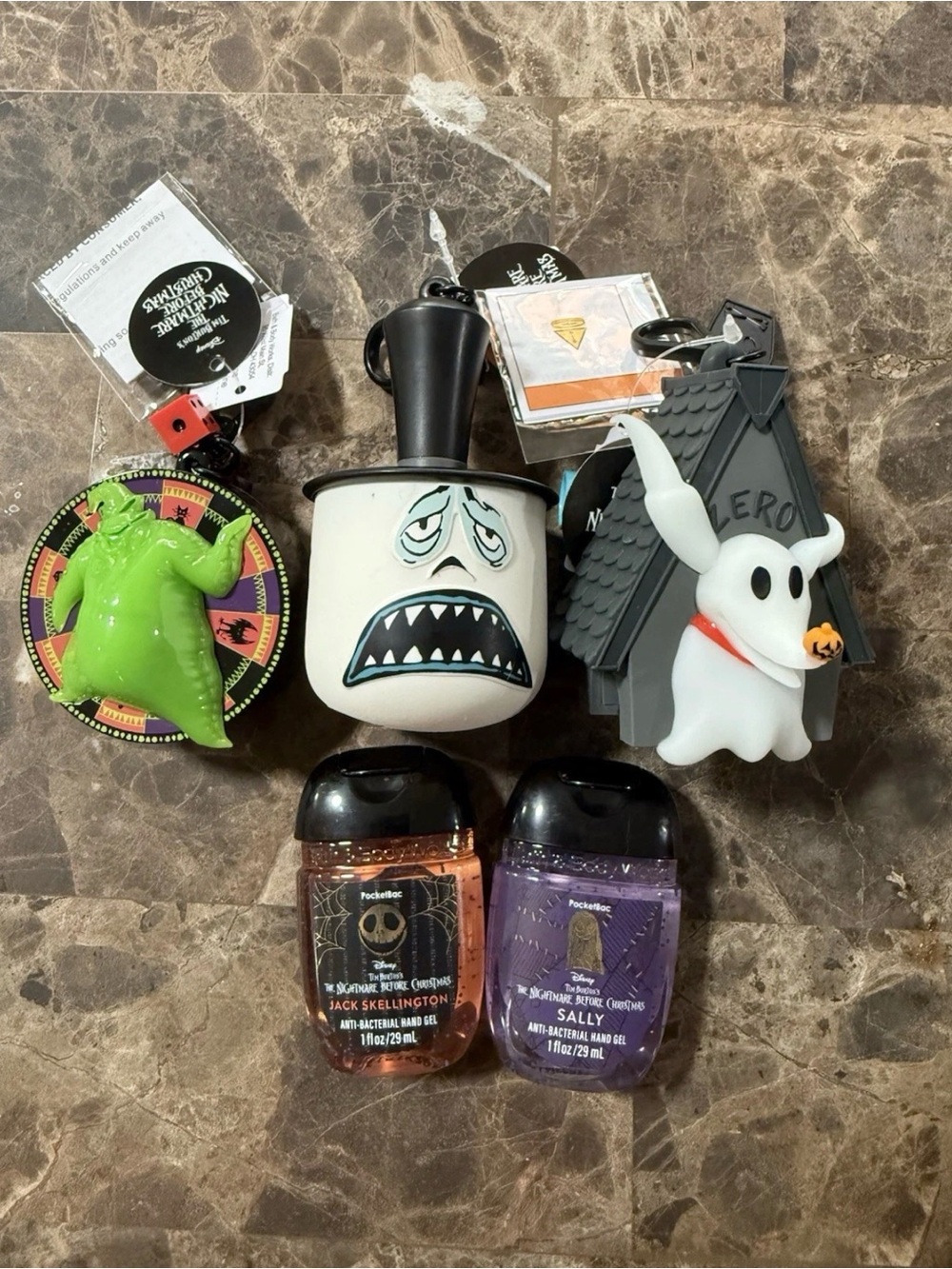 Bath & Body Works Nightmare Before Christmas PocketBac Holder & gel Set 🎃👻